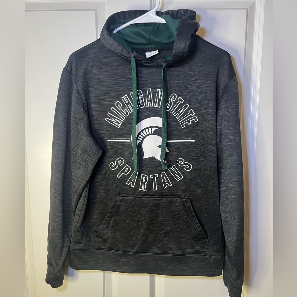 Michigan State Spartans Men's Hoodie - Black - Picture 1 of 6